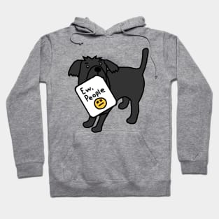 Cute Dog Says Ew People Hoodie